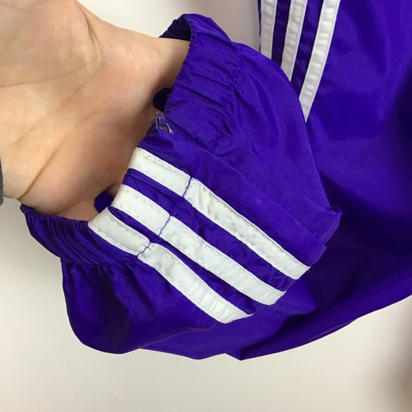 adidas Pants & Jumpsuits | Adidas Vintage Purple Windbreaker Pants Large | Poshmark